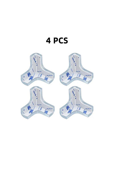 Choice 4 قطع على شكل حرف T واقي سيليكون لسلامة الطفل وطاولة الأطفال ناعم وشفا...