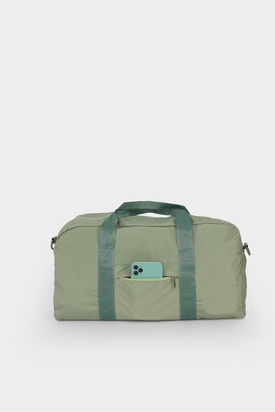 ICONE BAG Geantă de gimnastică sport unisex Icone Water Green - Buzunar frontal, țesătură parașută