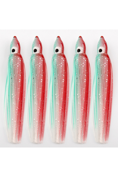 Choice طُعم الأخطبوط الناعم 006 مقاس 60 مم و2.36 بوصة، طُعم الأخطبوط هوتشيز ت...