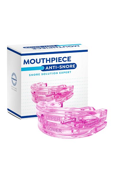 Choice Multi Size SML Pink Adjustable Mouthpiece Anti Snore Mouth Guard Silicone Anti Snoring Bruxism Sleep