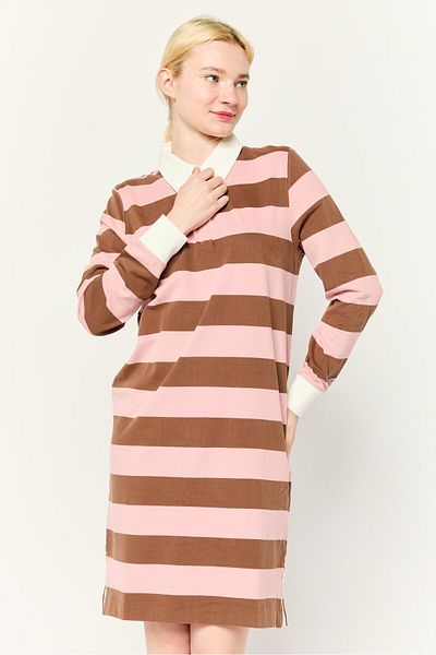 Esprit Women Stripe Shirt Dress, Multicolor