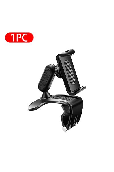 Choice 1pc Dashboard Car Phone Holder ABS Mobile Phone Sun Visor Holder Auto Rear View Mirror Phone Support