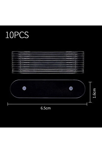 Choice 10PCS 10/20/30pcs False Nail Tips Display Stand With Magnet Transparen...