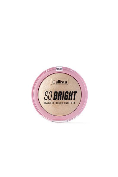 Callista So Bright Baked Highlighter Illuminator 01 Snowy Light