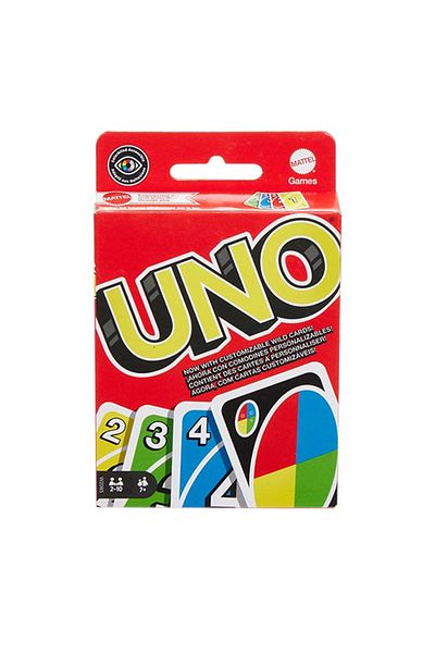 Choice لعبة بطاقات UNO Wild Version Red Family Card Gam، 112 بطاقة، مناسبة للسفر، تُشكل لعبة رائعة لـ 7 أشخاص