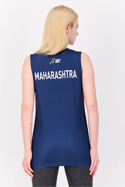 adidas Women Sportswear Fit Sleeveless Outdoor Jersey, Navy