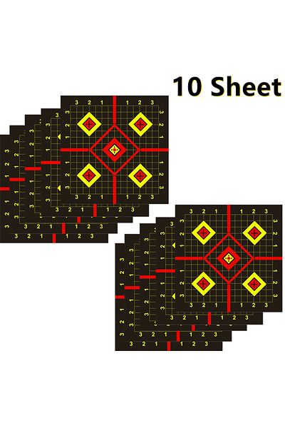 Choice ملصقات NZ1-10PCS 5/10/20 قطعة 8 بوصة عالية الوضوح لاصقة لهدف الرماية التفاعلي للصيد