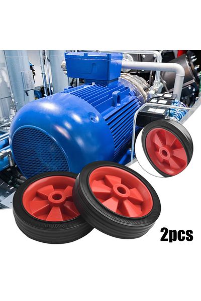 Choice 5inch 2pcs Wheel Replacement Air Compressor 5/6 Inch Air Compressor Accessories Caster Wheels For Ai