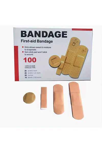 Choice 100PCS 100pcs Medical Wound Adhesive Paster - Keep Your Wounds Secure Four Piece Set Of Bandages Bre