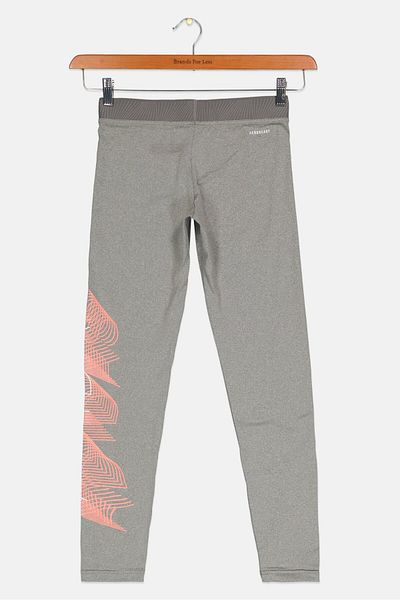 adidas Kids Girl Sportswear Fit Training Legging, Grey