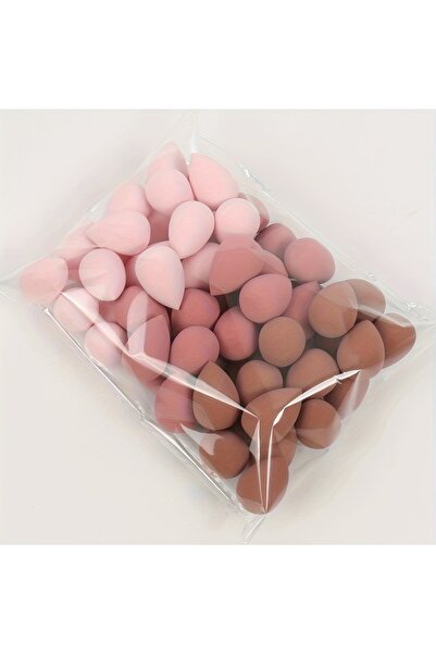 Choice 50PCS-XFP-TZ5 50pcs Mini Makeup Sponge Set - Flawless Foundation Blend...