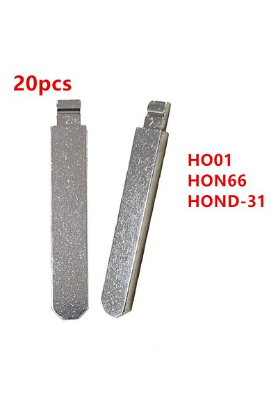 ITSkey 20pcs/lot Flip Remote Key Blade For Honda HO01 HON66 HOND-31