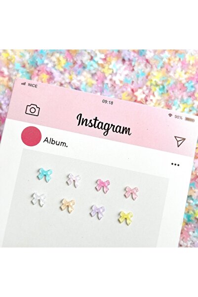 Choice مجموعة متنوعة من 100 قطعة من شرائط الجيلي الصغيرة وربطات الأظافر الشفا...