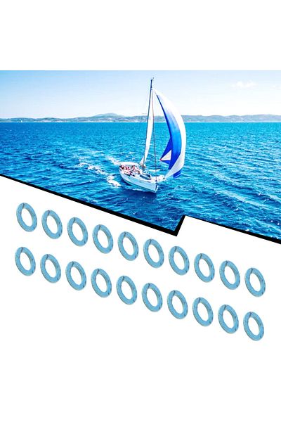 Choice 20pcs Drain Screw Gasket 307552 For For Mercury For Marine For MerCruiser For Mariner 12-19183-3 ...