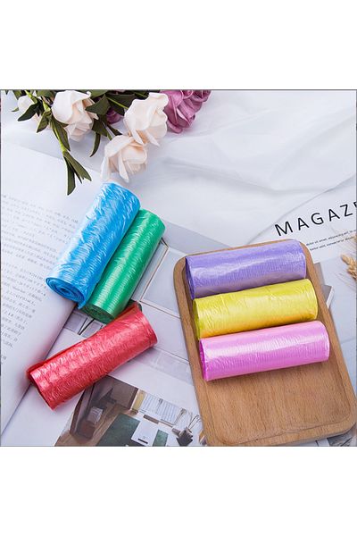 Choice Random color 1 roll Wall Mounted Trash Bin Kitchen Trash Bin Sliding Lid Trash Bin Bathroom Trash Bi