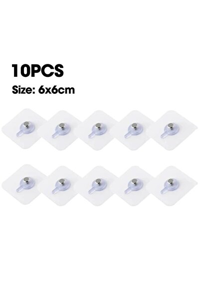 Choice 10 قطع من خطافات لاصقة قوية لإطارات الصور والملصقات بدون حفر ومقاومة ل...