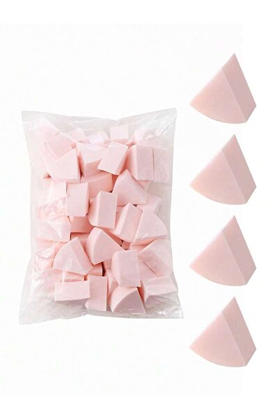 Choice1 XSJFP50PMS 50 قطعة من إسفنجة المكياج على شكل مروحة، مناسبة لبودرة الكونسيلر، وتطبيق المكياج