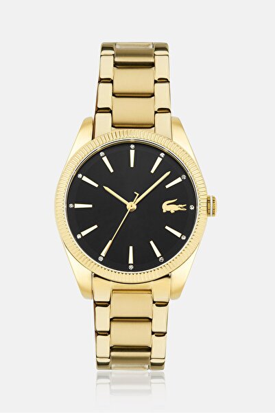 Lacoste Women 2001272 Stainless Steel Watch 34 Mm, Gold