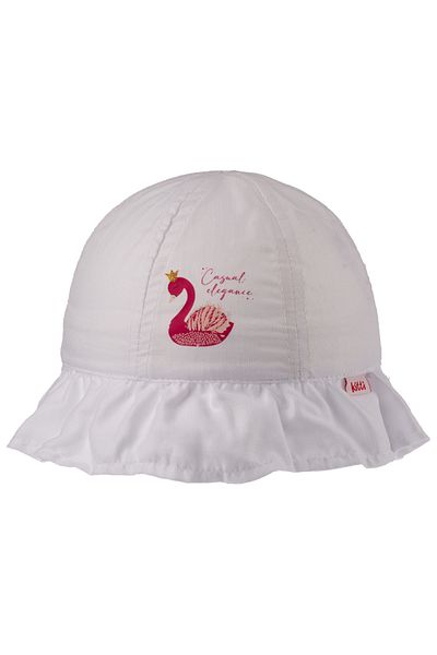 Kitti Girl's Swan Printed Hat (1-3 Years Old)