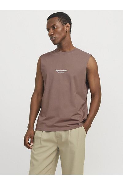 Jack & Jones Tanktop Gedruckt Rundhalsausschnitt Tanktop