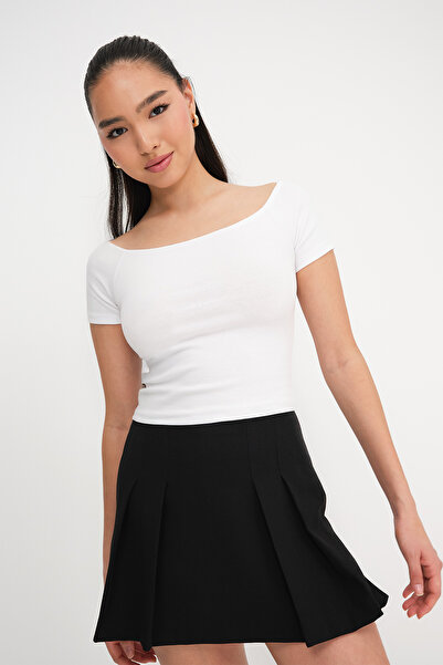 Addax Βασικό μπλουζάκι με κοντό μανίκι P0234-X5