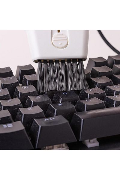fulina 2-Pack Keyboard Cleaning Brush, Retractable, Suitable for Cleaning Laptop Keyboards or TV Screens