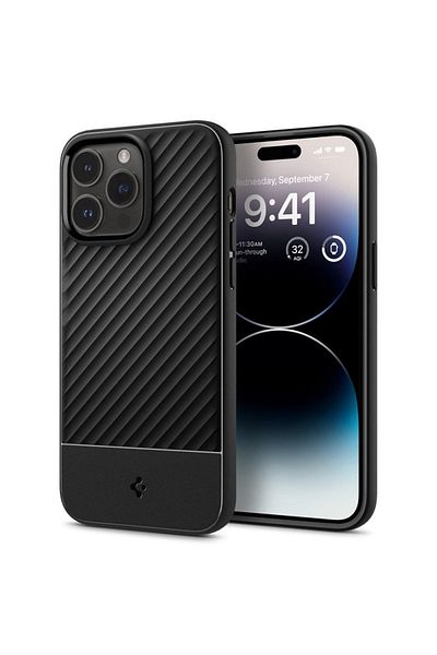 Spigen Spigen Core Armor case compatible with iPhone 14 Pro Max Matte Black