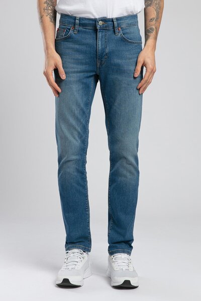 Lee Cooper Ανδρικό Slim Straight Fit Carmen Blue Jean παντελόνι Jagger