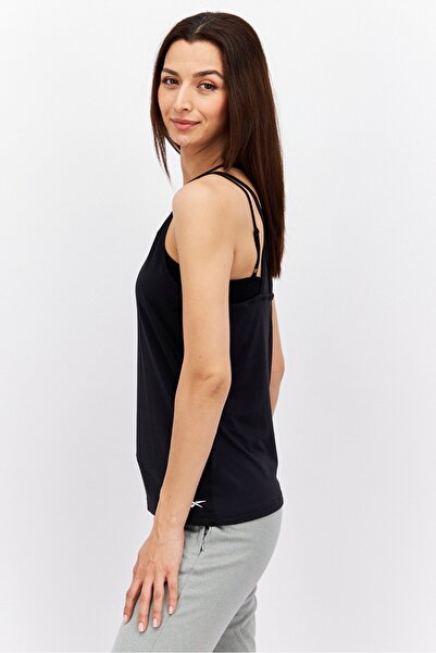 Reebok Women Sportswear Fit Sleeveless Training Top, Black