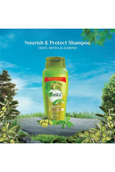 Vatika Naturals Nourish and Protect Shampoo