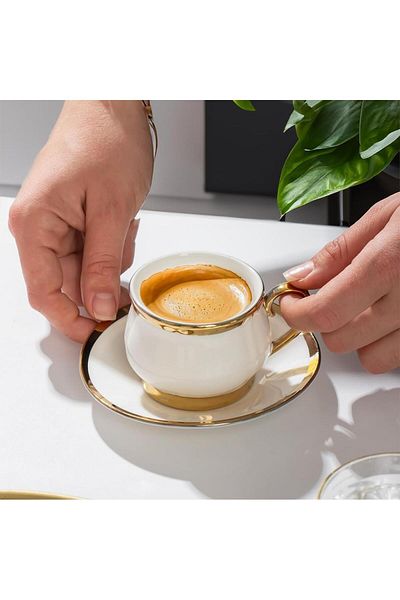 decovien 6 Persons Porsema Coffee Cup Set