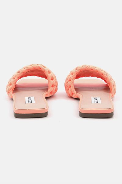 Steve Madden Women Maldeve Slip On Flats, Orange