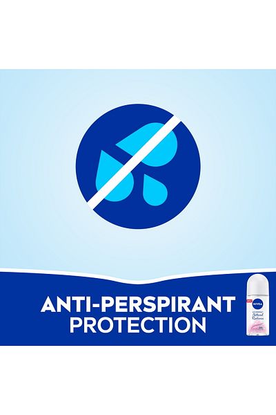 NIVEA Antiperspirant Roll-On For Women Natural Radiance Value Pack 2 x 50 ml