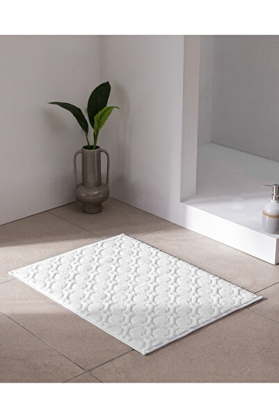 Madame Coco Sansone 100% Cotton Foot Towel - White