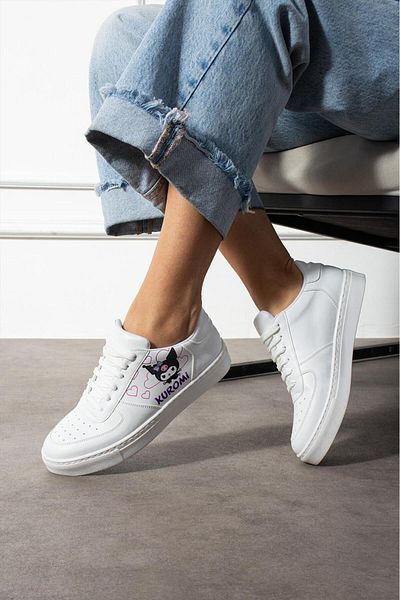 AtegeWear Hello Kity Printed Trend White Sneaker