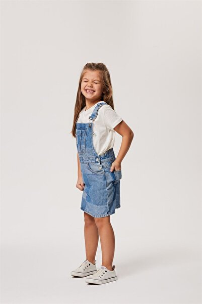 Lee Cooper سروال جينز للفتيات من إيلا مصنوع من القطن بنسبة 100%، خفيف