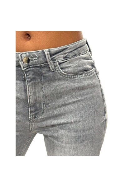 Guess 1981 SKINNY Kadın Gri Jeans W5RA46D5L81-GYMG