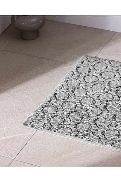 Madame Coco Sansone 100% Cotton Foot Towel - Gray