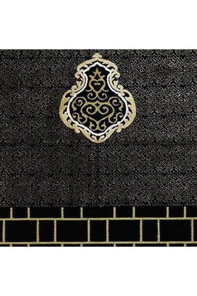 Generic Premium Islamic Prayer Mat Rug for Daily Salah - Comfortable, Non-Slip, and Elegant Design