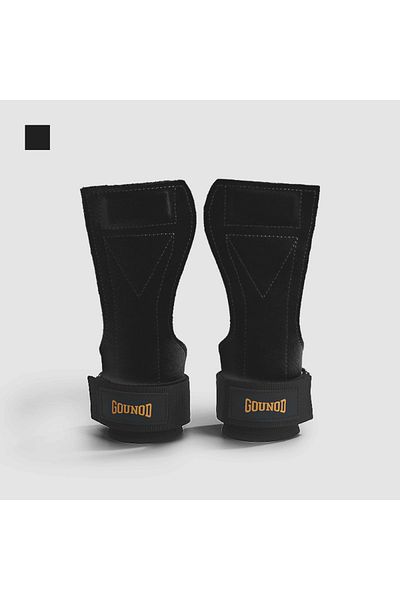 Choice black 2pc/1Pair GOUNOD Gym Grip Cowhide Palm Protector Weightlifting Gymnastics Exercise Glove Grip