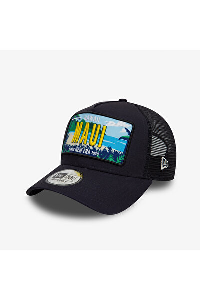 NEW ERA License Plate Maui Unisex Siyah Şapka