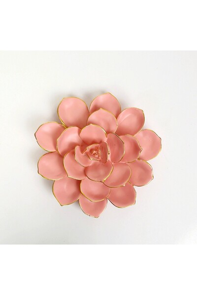 Polyester Duvar Dekoru Çiçek 20cm