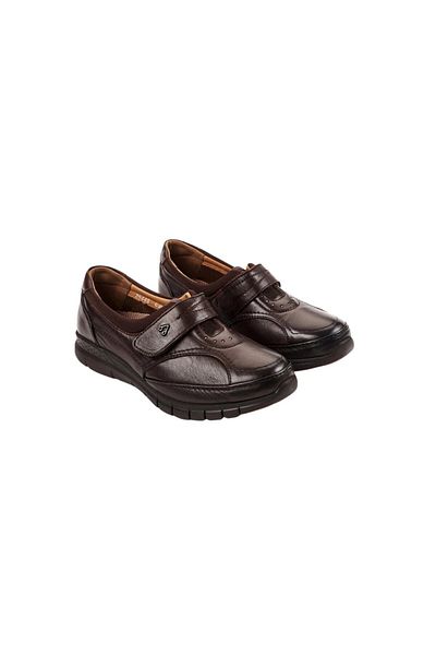 Forelli 29445-g Iris Brown Women's Comfort Leather Shoes