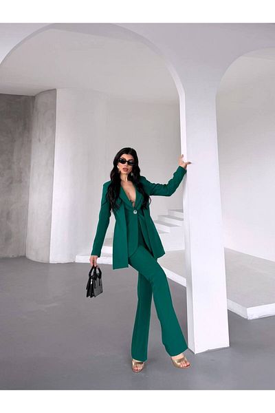 Bella Breeze Women's Design Jacket High Waist Premium Suit