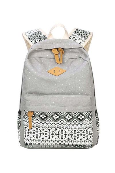 Generic Sharpdo New Style Backpack Grey/White