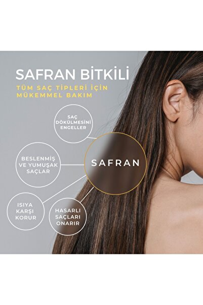 Viemore Safran Bitkili Dökülme Karşıtı Ve Canlılık Veren Vegan Saç Bakım Serumu