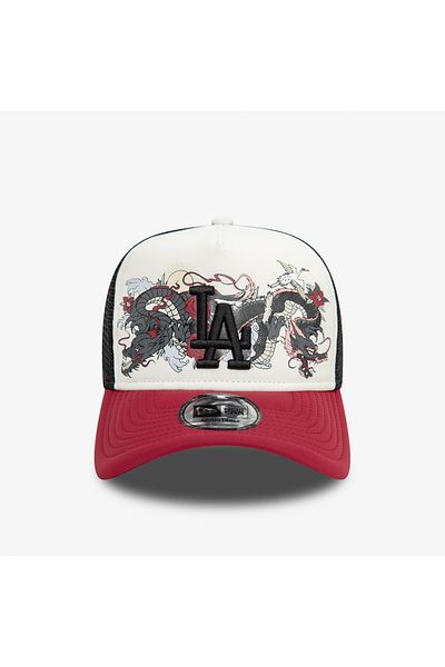 NEW ERA Mlb Graphic Trucker Losdod Whichj White Hat