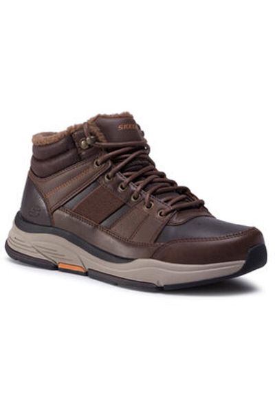 SKECHERS skechers men's boots 66199 brown