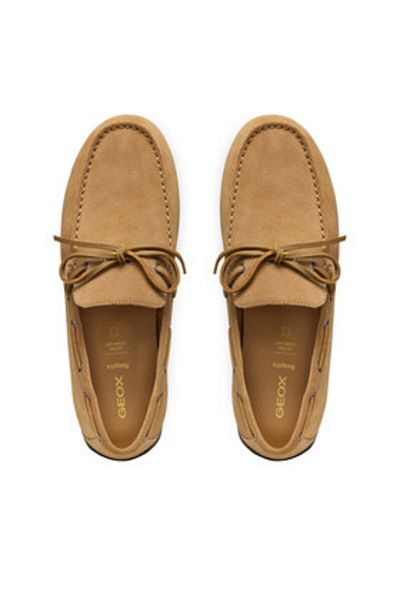 Geox men's moccasins U55HYB-00022 brown