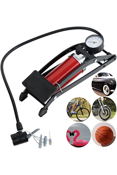 valkyrie Ayak Lastik Pompası - Araba Bisiklet Motosiklet Top Şişme Yatak